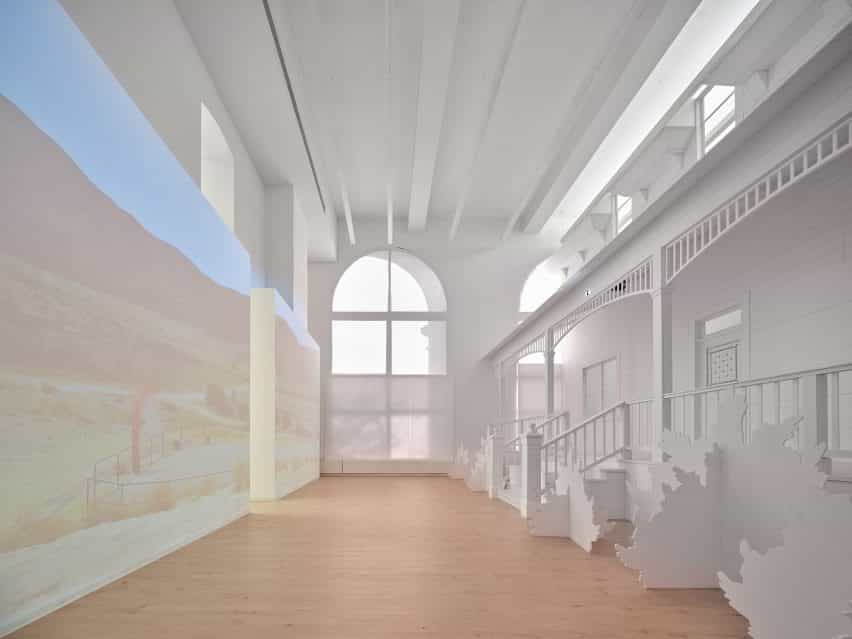 Instalación de Ruth De Jong Nope en la Bienal de Arquitectura de Chicago