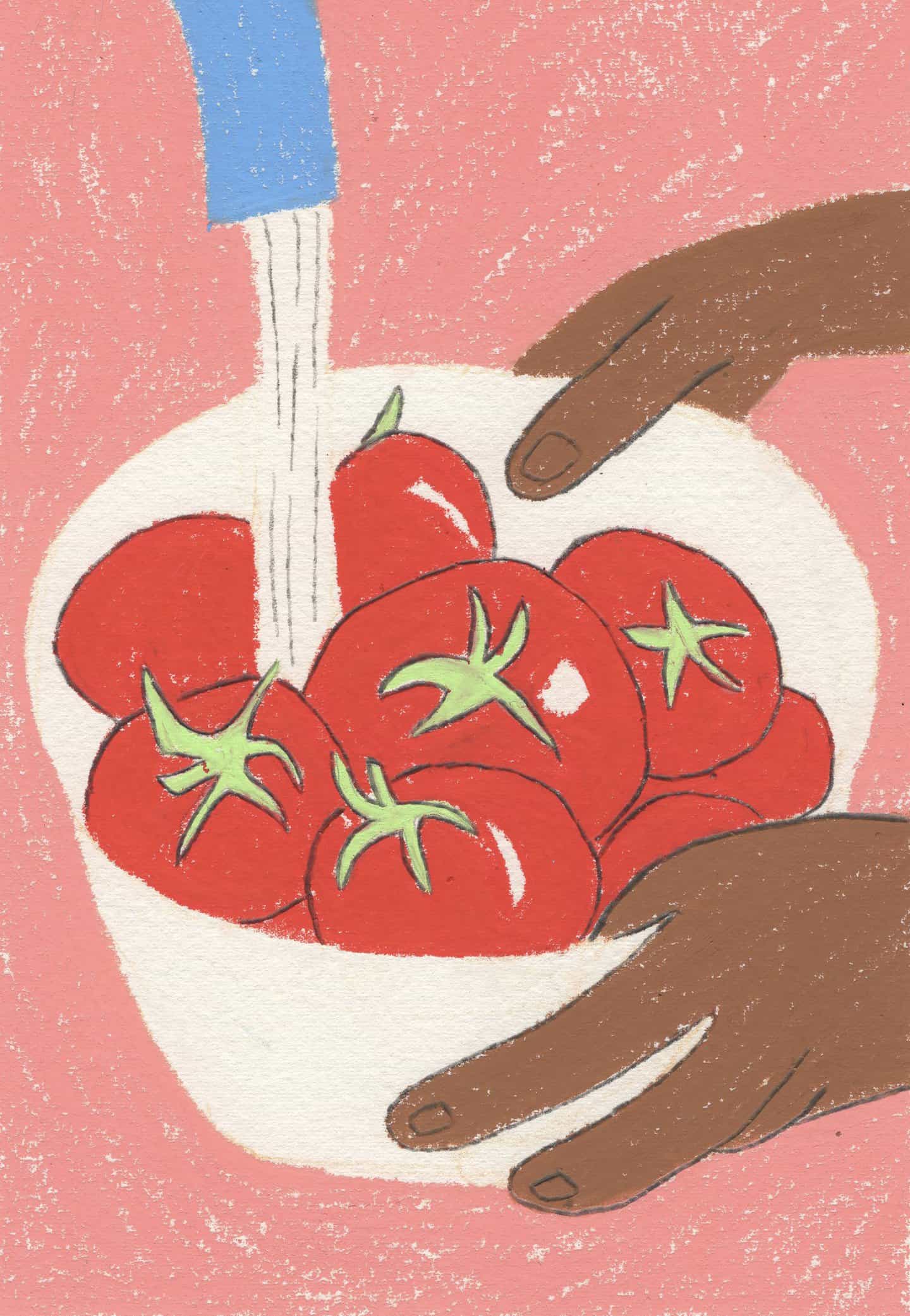 Cortar, doblar, comer: las ilustraciones de Mon Jajaja muestran la alegría que la comida trae a nuestras vidas
