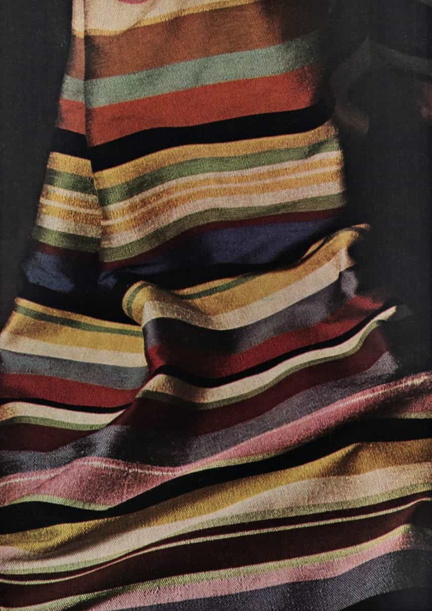 Tejido a rayas, 1964, de Gegia Bronzini
