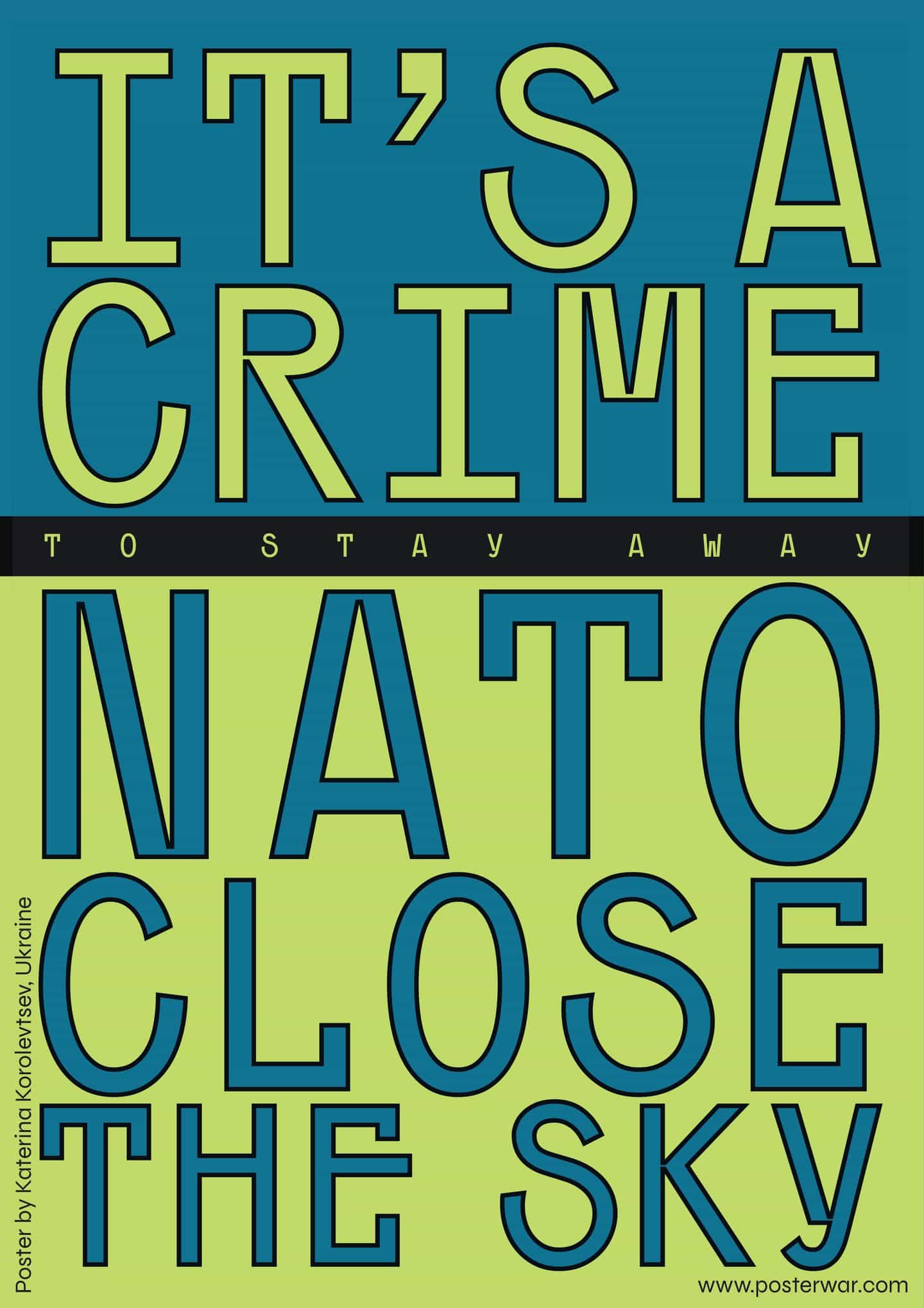 Posterwar apoya a Ucrania con un archivo descargable de 80 carteles y contando
