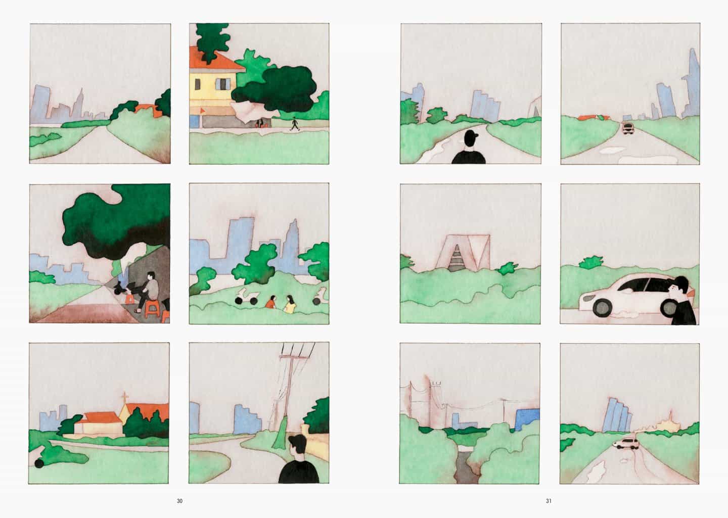 André Derainne: Paseo por Thủ Thiêm (Copyright © André Derainne, 2021)
