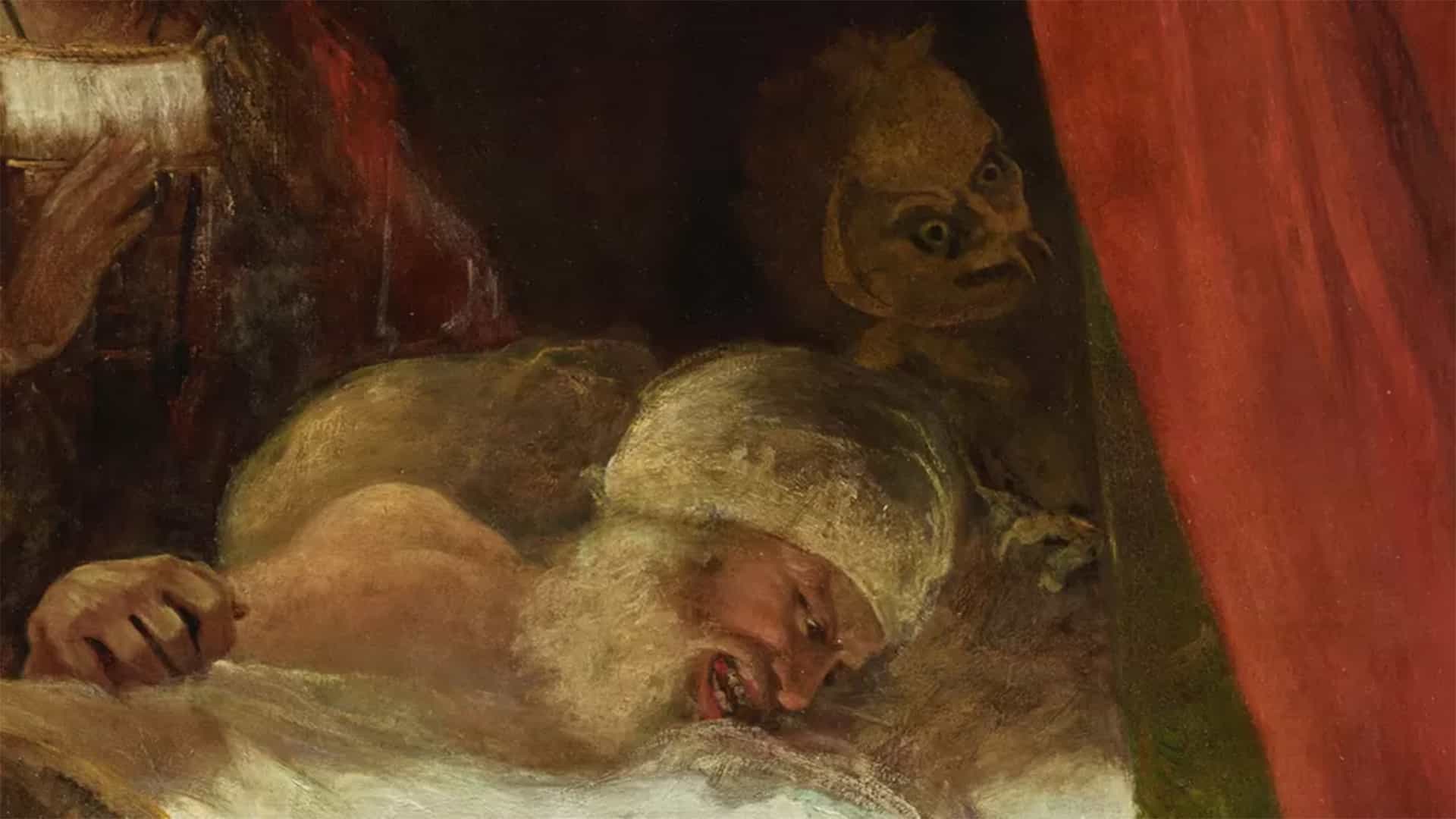 Esta pintura de demonios restaurada va a perseguir mis pesadillas