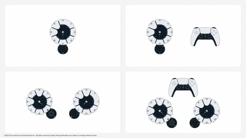 Diferentes configuraciones de los mandos de Playstation