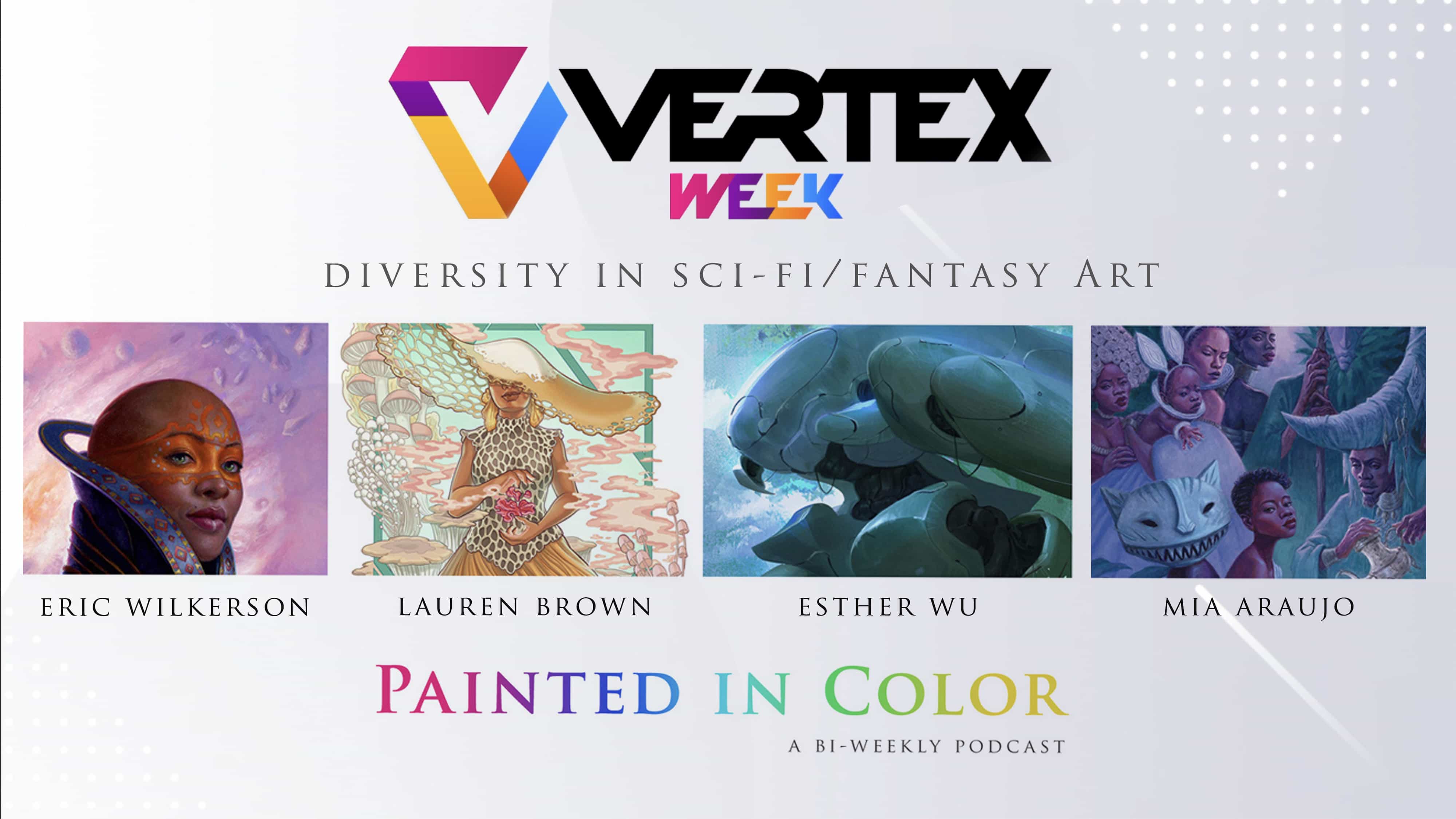 Vertex Week: el equipo de Painted in Colour discute la diversidad en el arte de ciencia ficción y fantasía