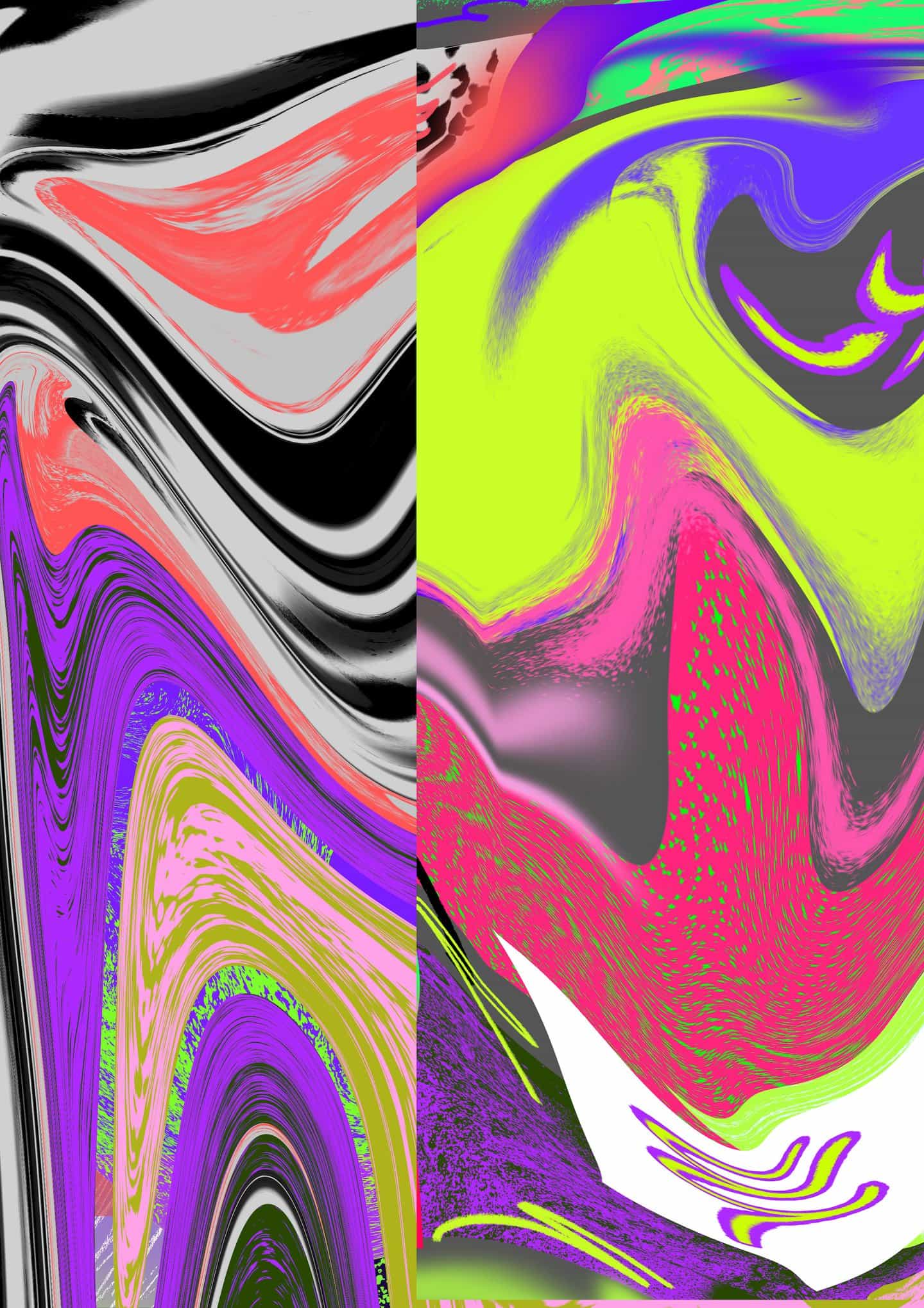 Kris ha diseñado una serie de patrones abstractos que puedes usar en tu autorretrato. Descárgalos arriba.