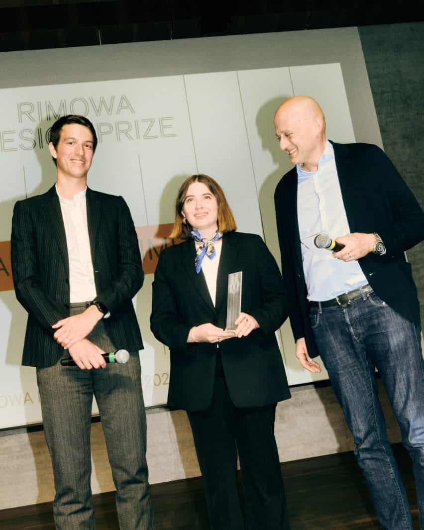 Ganador de Rimowa con dos jueces