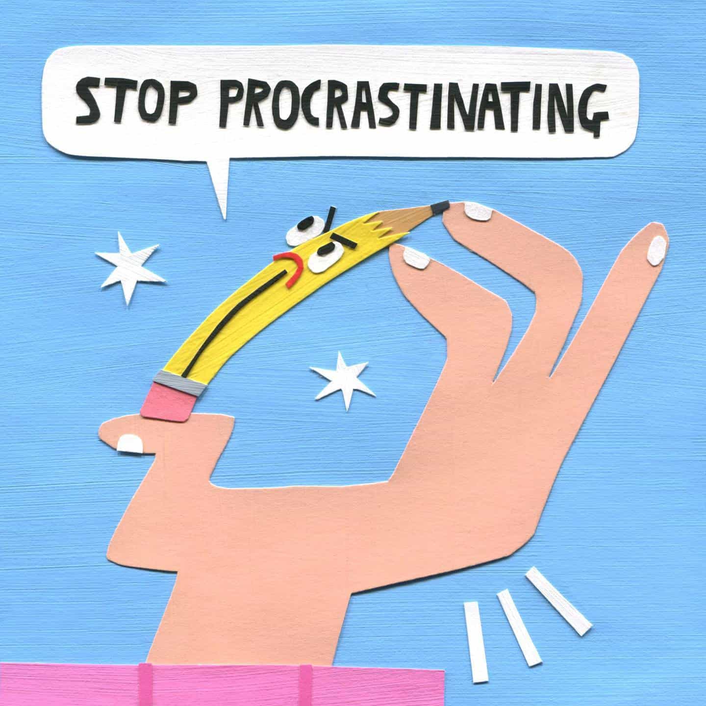 Naomi Anderson-Subryan: Procrastination: A Love Story (Copyright © It's Nice That, 2022)