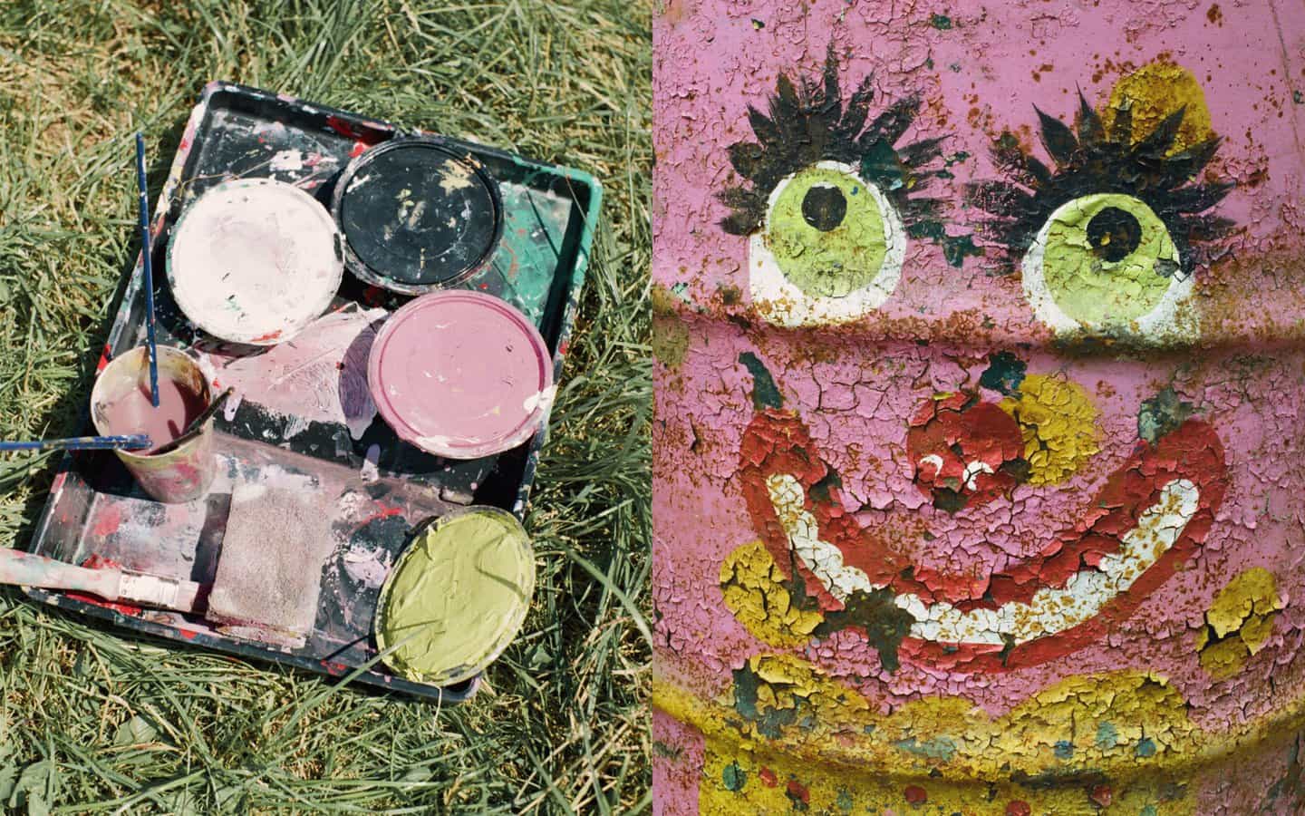 La basura de un hombre... descubre el maravilloso mundo creativo de los contenedores pintados de Glastonbury
