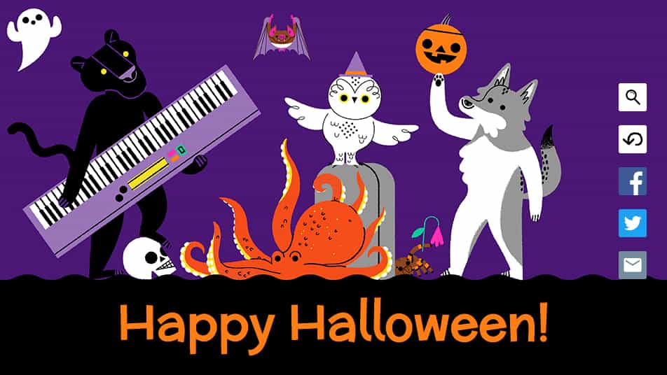 Garabatos de Halloween: la mejor espeluznante Google Doodles