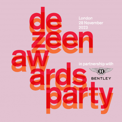 Entradas para la fiesta de los Dezeen Awards 2023 ahora en lanzamiento general