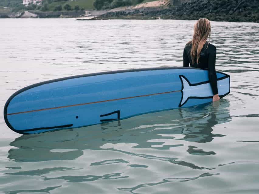 El proyecto se completó en colaboración con Fernand Surfboards