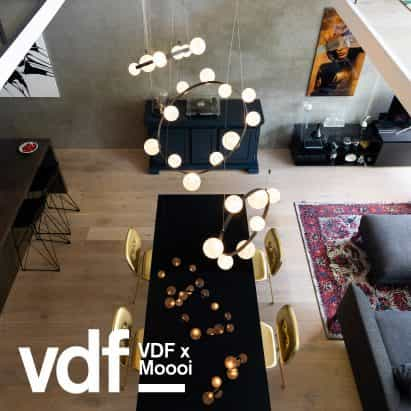 Moooi lanza nuevas luces de Marcel Wanders y Joost van Bleijswijk en VDF