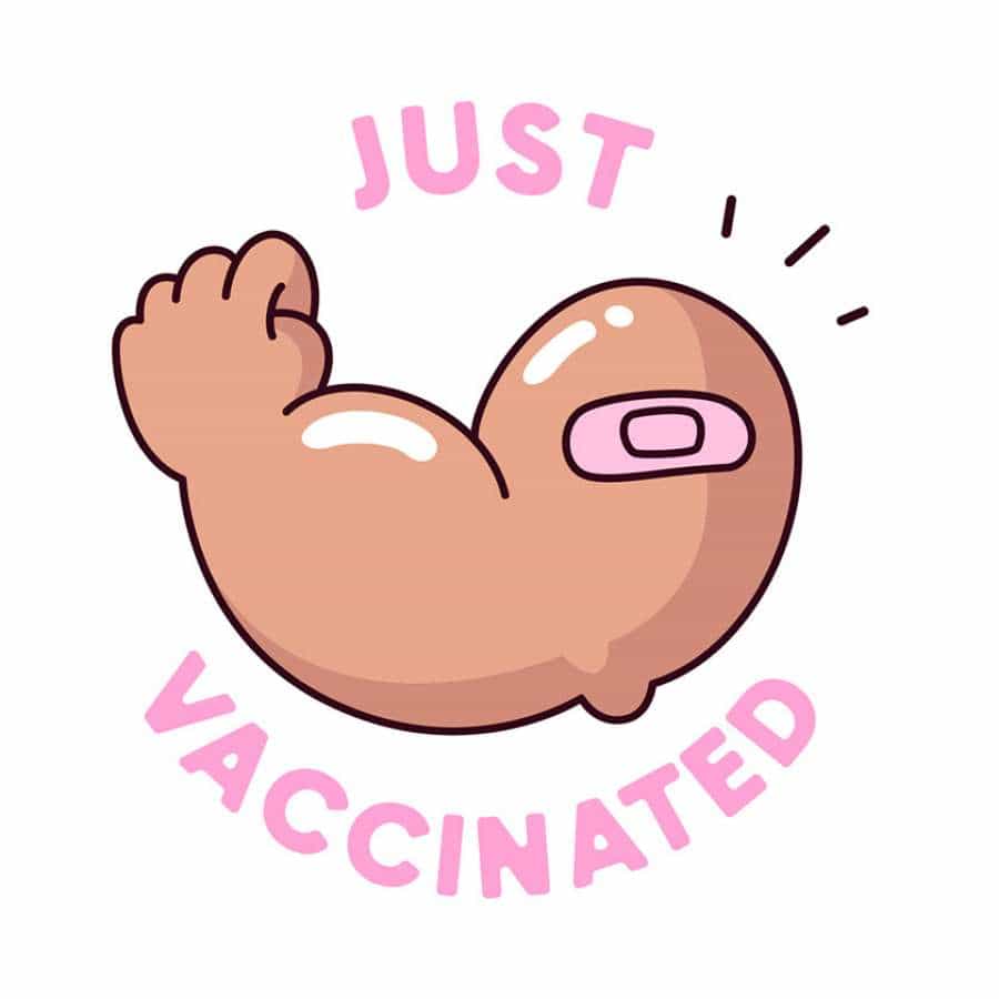 Paquete de pegatinas de 'Vacunas para todos' para WhatsApp
