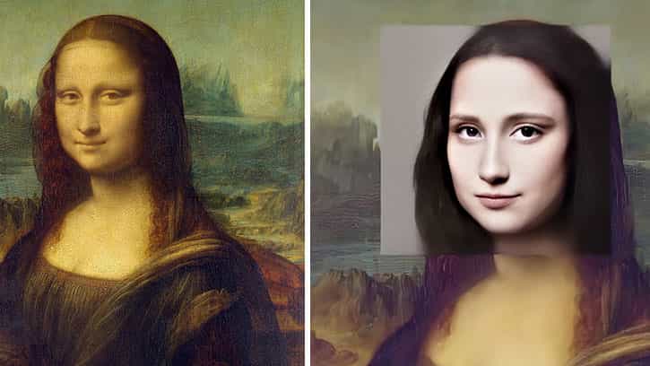 artista digital reinventa la Mona Lisa con resultados interesantes (pero espeluznantes)