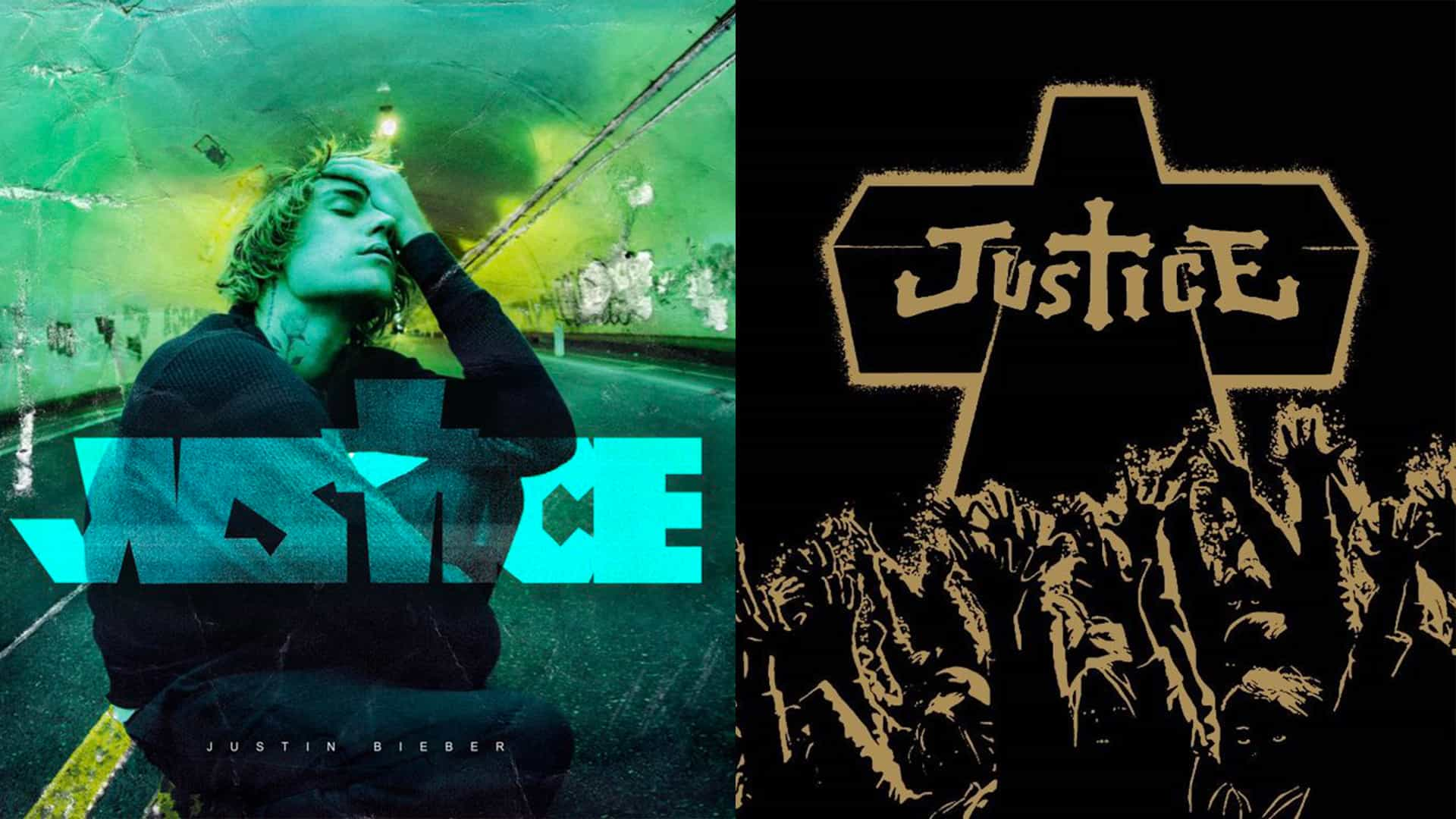 Justin Bieber acusado de copiar la carátula del álbum Justice