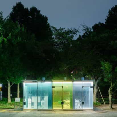 Esta semana, los arquitectos diseñaron baños públicos innovadores para Tokio