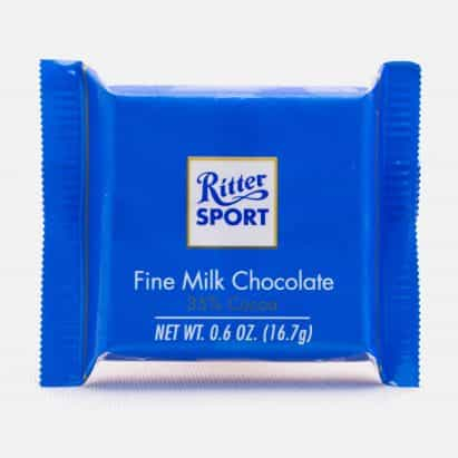 Ritter Sport gana derecho exclusivo de barras de chocolate cuadrados más de Milka