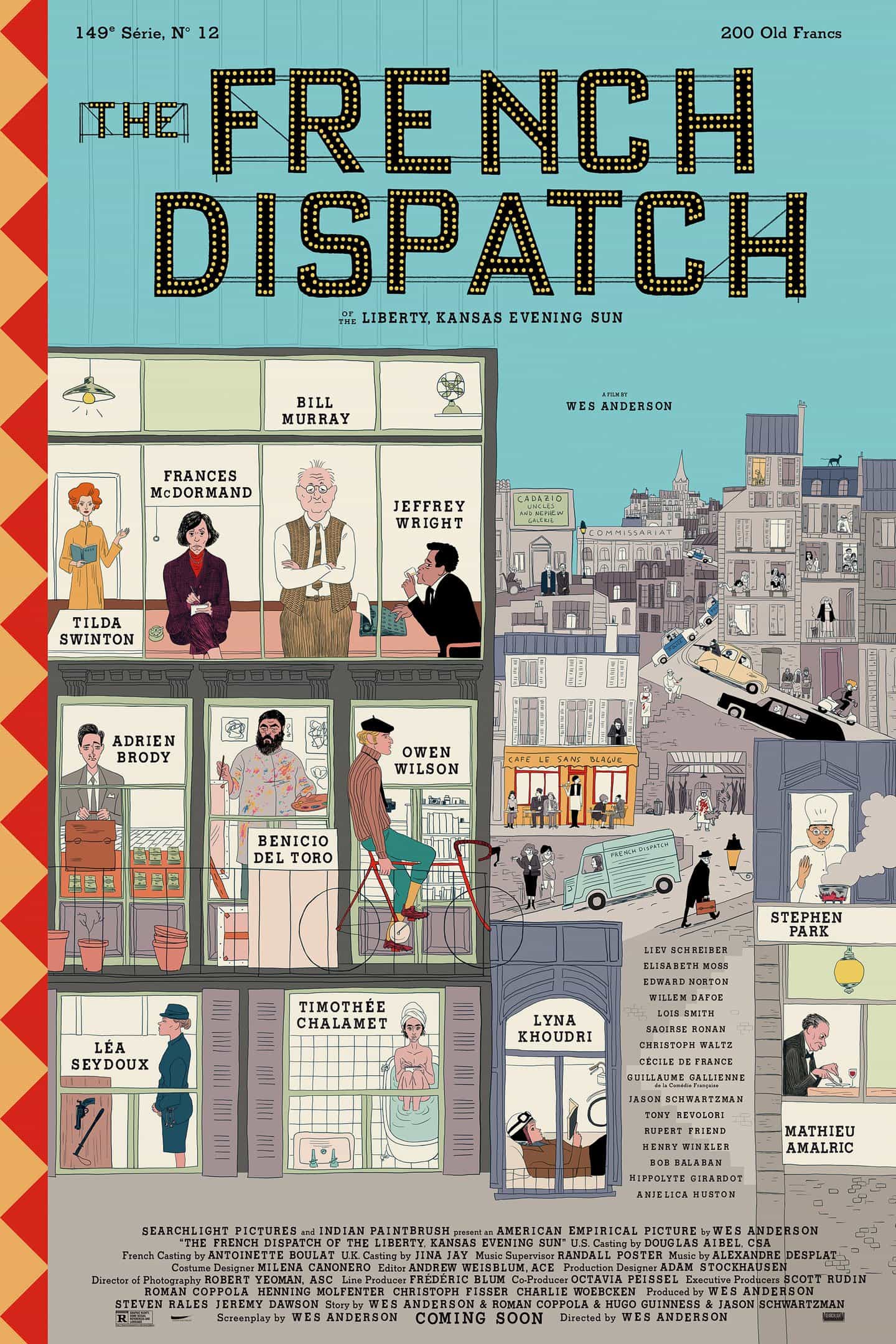 diseñador gráfico de Wes Anderson Erica Dorn explica El cartel francés de Despacho