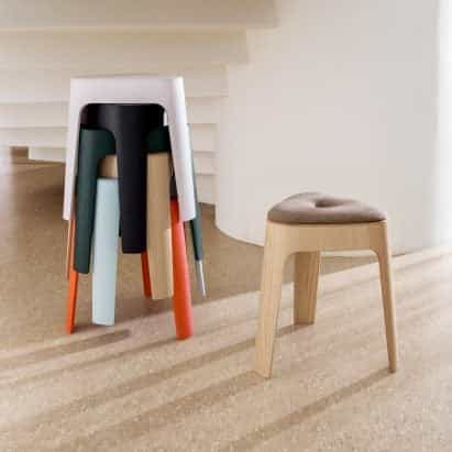 Ooty taburete por Allermuir entre 10 nuevos productos en Dezeen Showroom