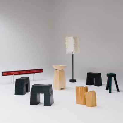 Didi Ng Wing Yin presenta muebles de madera "con los pies en la tierra" en la Semana del Diseño de Helsinki