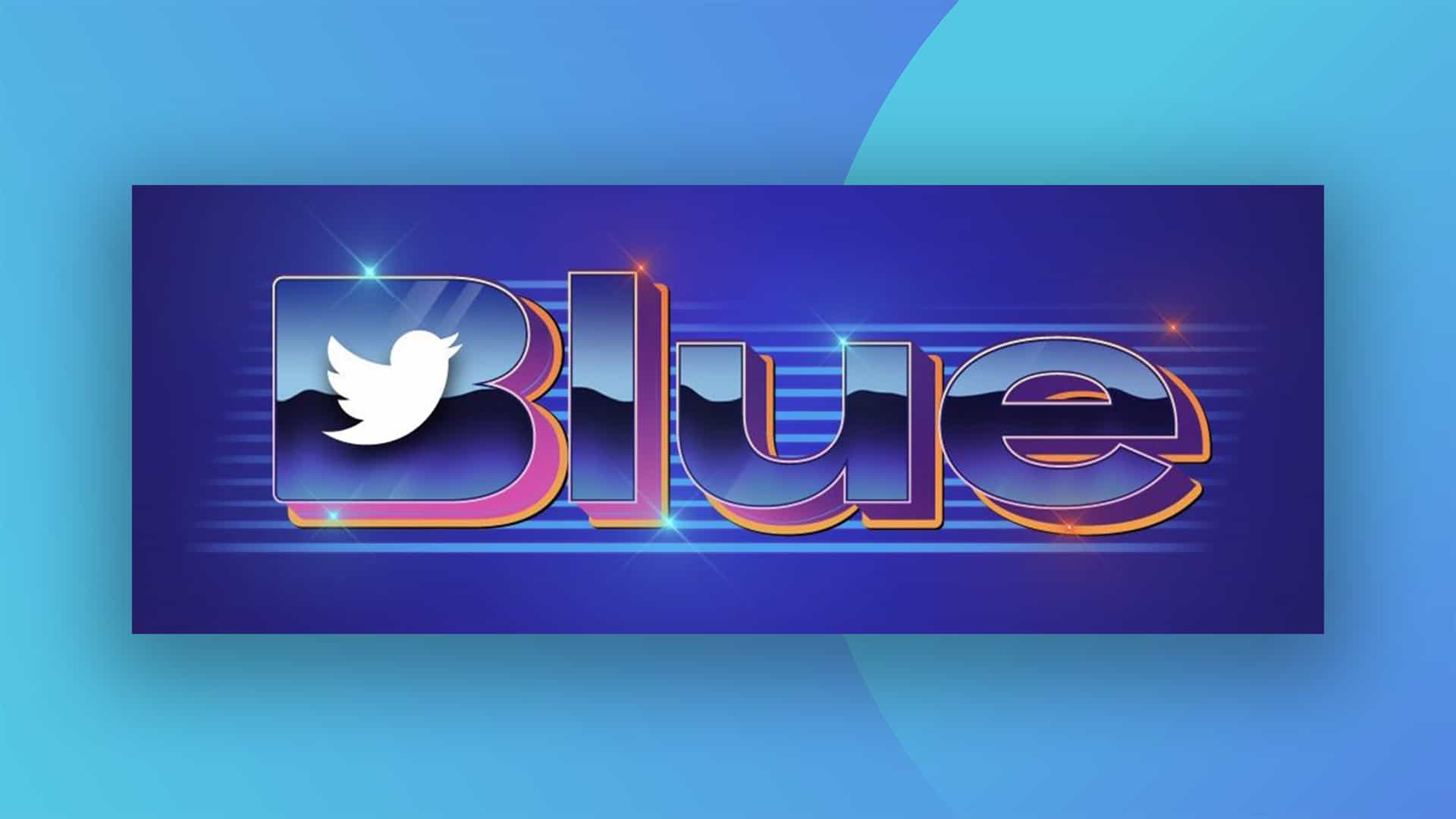 He aquí, el nuevo y terrible logotipo de Twitter Blue
