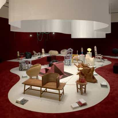 La exposición de muebles SFMOMA presenta "iniciadores de conversación"