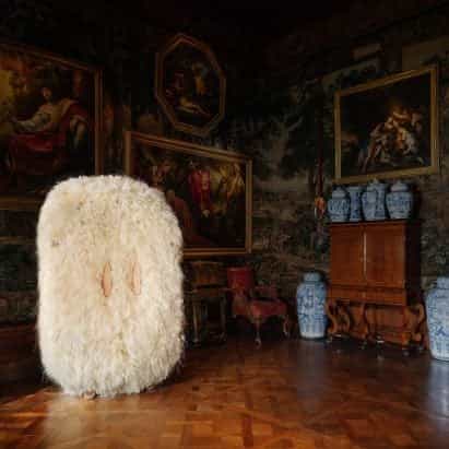 La exposición Chatsworth House ofrece a los visitantes un "extraño momento de viaje en el tiempo"