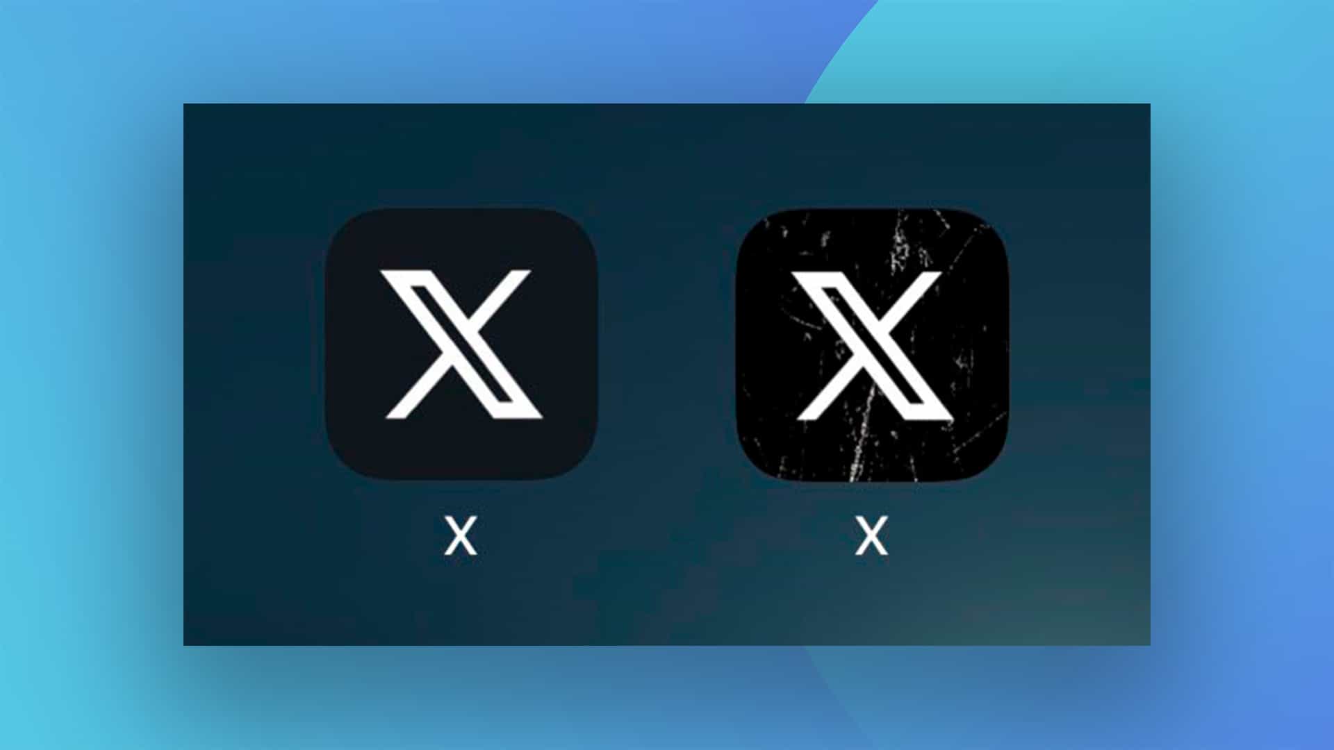 Er, el icono del logotipo 'X' de Twitter acaba de cambiar de nuevo