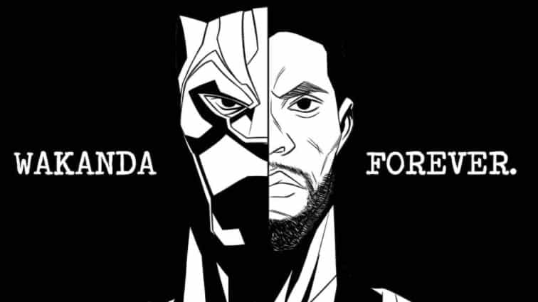 Creativos rinden homenaje a Chadwick Boseman con impresionantes obras de arte