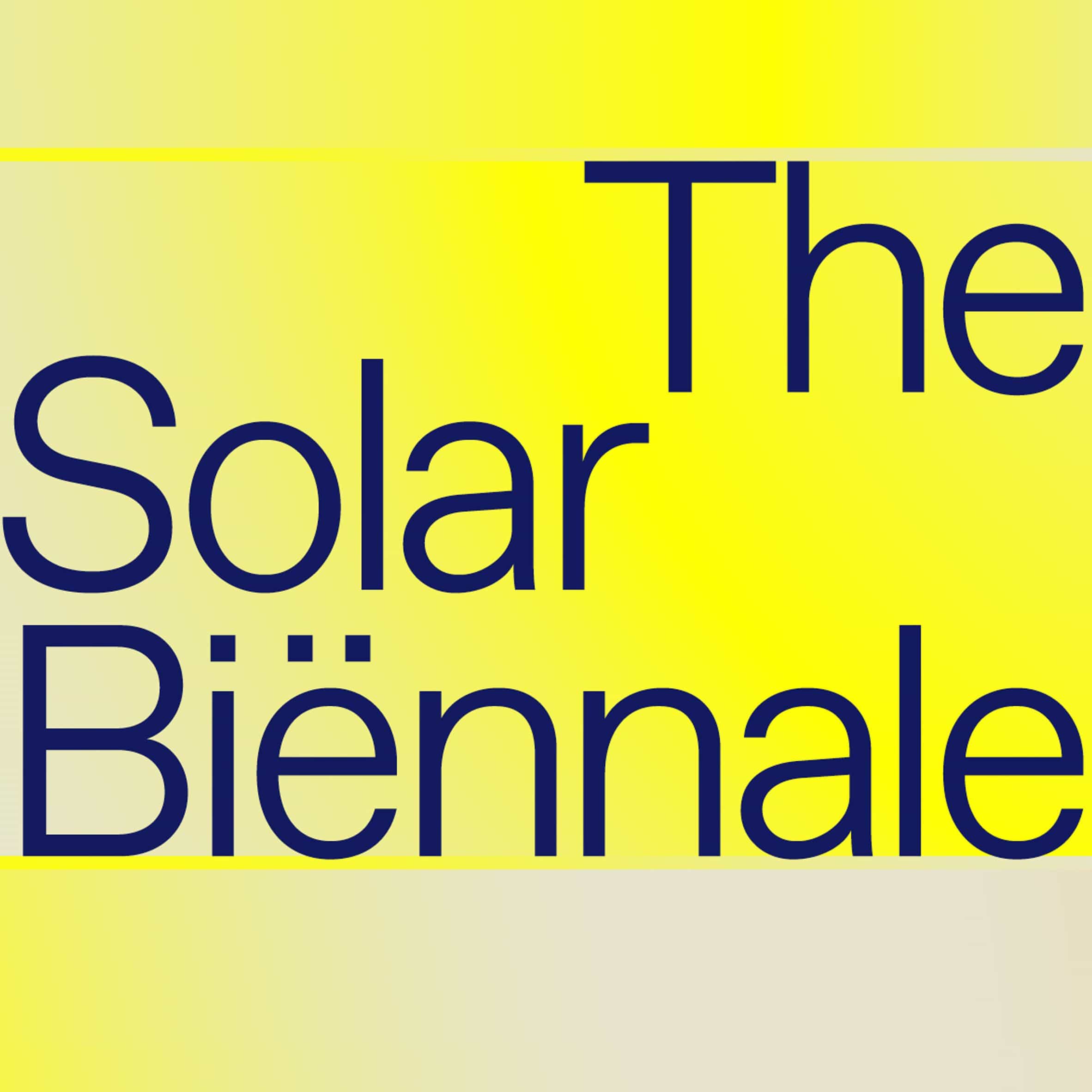 La Bienal Solar inaugural tiene como objetivo movilizar a los diseñadores en torno a la "revolución solar"