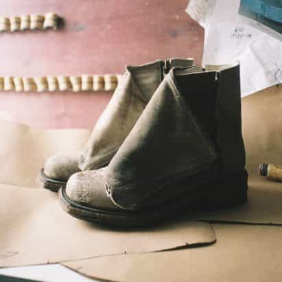 botas de Triglav Lederhosen de Matthias Winkler