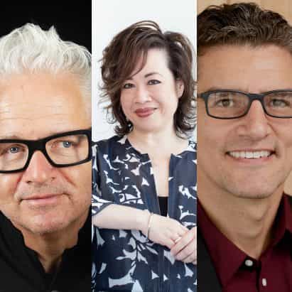 Vea una charla en vivo sobre diseño canadiense con Leslie Jen, David Fortin y Andrew King