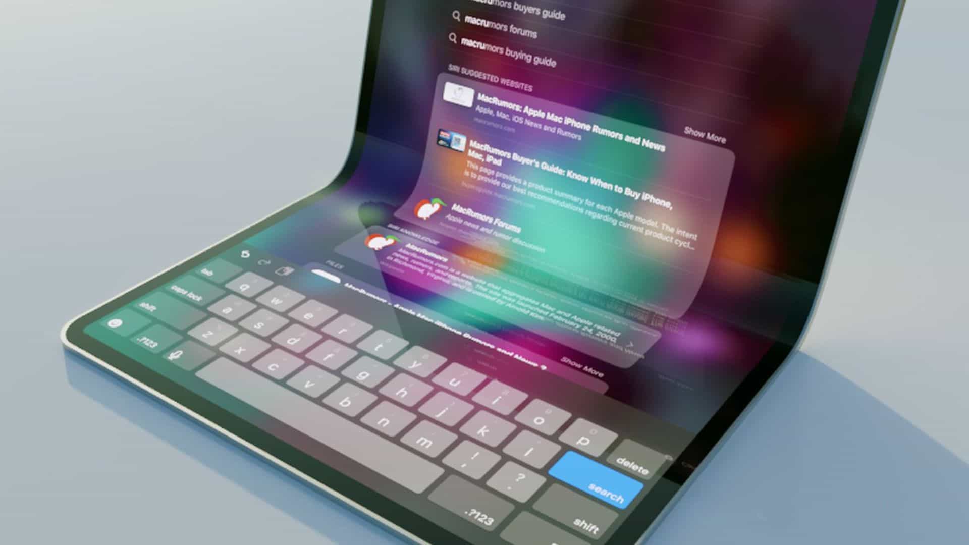 El rumoreado diseño plegable de MacBook de Apple suena absolutamente salvaje