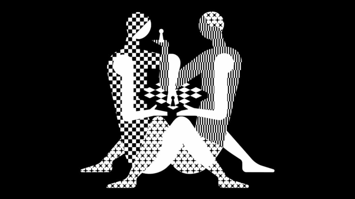 Todavía no puedo creer que existiera este logotipo de ajedrez 'pawnográfico'