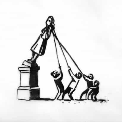 Banksy propone el restablecimiento de la estatua de Edward Colston como parte del monumento esclavitud