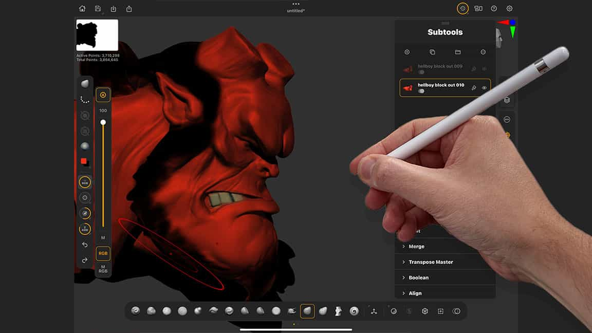 ZBrush para iPad: 10 consejos para principiantes para iniciarse en el modelado 3D móvil