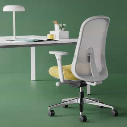 Lino silla de oficina por Sam Hecht y Kim Colin para Herman Miller