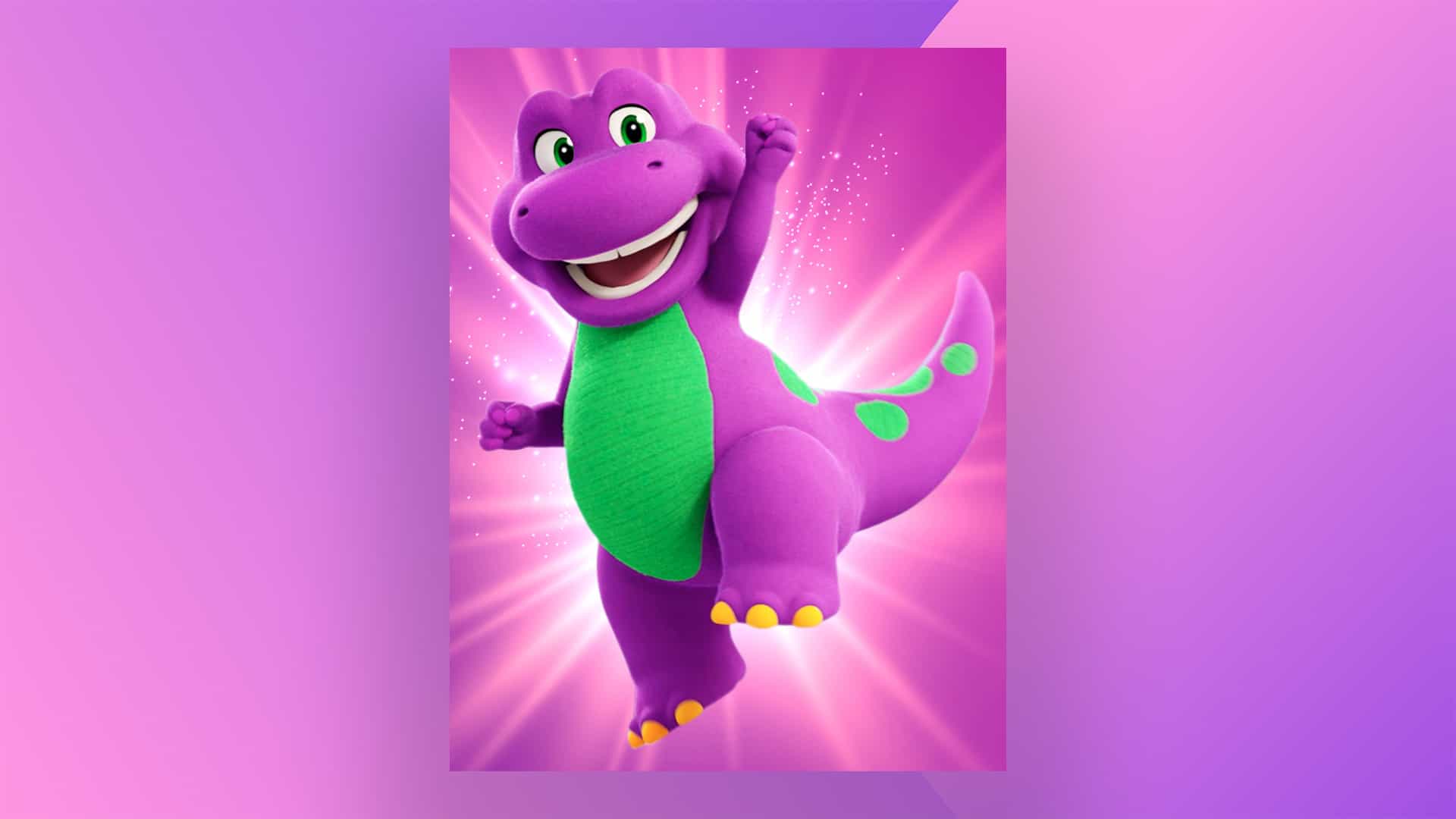 El rediseño de Barney the Dinosaur tiene a Internet rugiendo